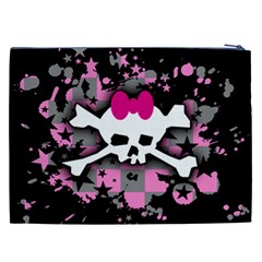 Scene Skull Splatter Cosmetic Bag (XXL) from ArtsNow.com Back