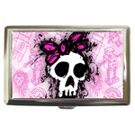 Sketched Skull Princess Cigarette Money Case