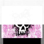 Sketched Skull Princess Jigsaw Puzzle (Rectangular)