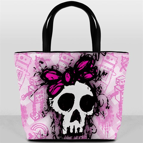 Sketched Skull Princess Bucket Bag from ArtsNow.com Back