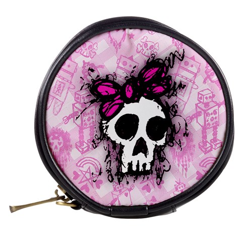 Sketched Skull Princess Mini Makeup Bag from ArtsNow.com Back