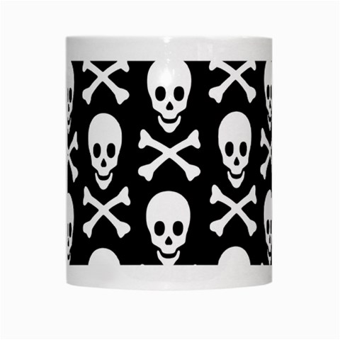 Skull and Crossbones White Mug from ArtsNow.com Center