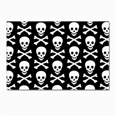 Skull and Crossbones Postcards 5  x 7  (Pkg of 10) from ArtsNow.com Front