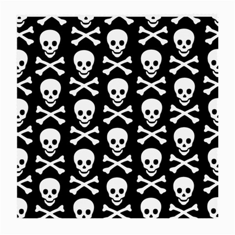 Skull and Crossbones Glasses Cloth (Medium, Two Sides) from ArtsNow.com Back