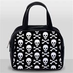 Skull and Crossbones Classic Handbag (One Side)