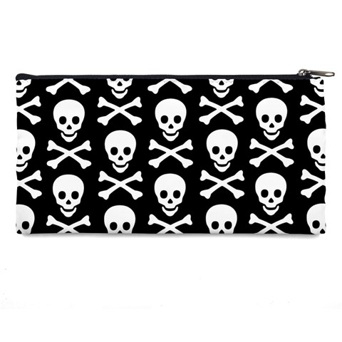 Skull and Crossbones Pencil Case from ArtsNow.com Back