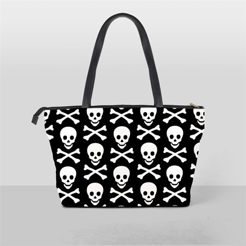 Skull and Crossbones Classic Shoulder Handbag from ArtsNow.com Back