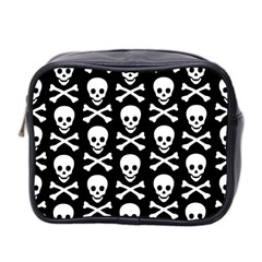 Skull and Crossbones Mini Toiletries Bag (Two Sides) from ArtsNow.com Front