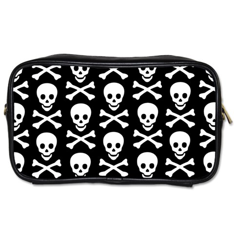 Skull and Crossbones Toiletries Bag (Two Sides) from ArtsNow.com Front