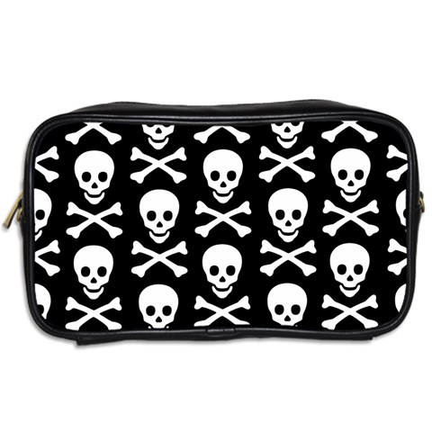 Skull and Crossbones Toiletries Bag (Two Sides) from ArtsNow.com Back