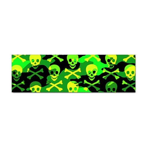 Skull Camouflage Sticker Bumper (10 pack) from ArtsNow.com Front