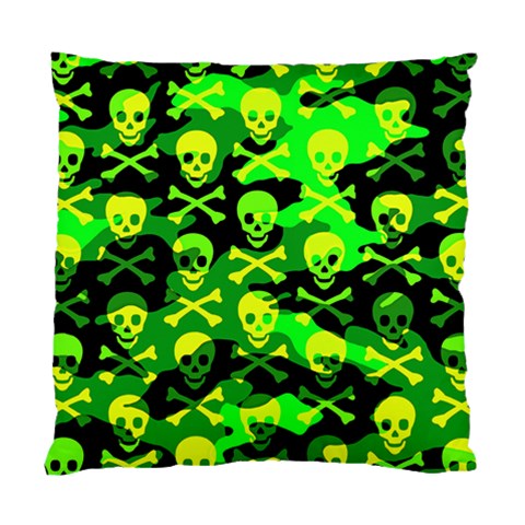 Skull Camouflage Cushion Case (Two Sides) from ArtsNow.com Back