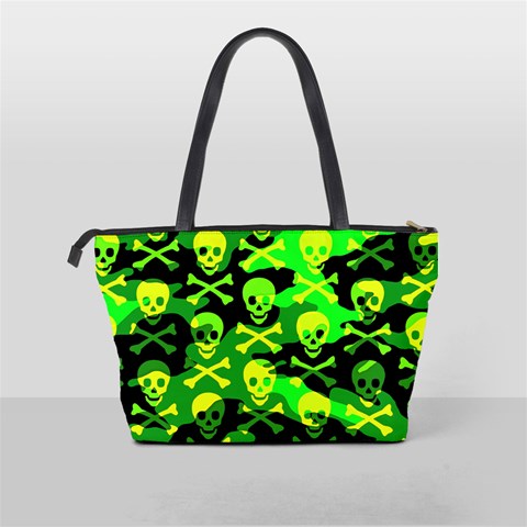 Skull Camouflage Classic Shoulder Handbag from ArtsNow.com Back