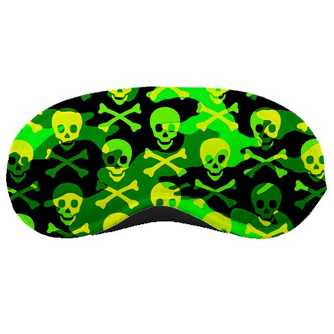 Skull Camouflage Sleeping Mask from ArtsNow.com Front