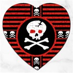 Skull Cross Jigsaw Puzzle (Heart)