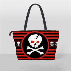 Skull Cross Classic Shoulder Handbag from ArtsNow.com Back