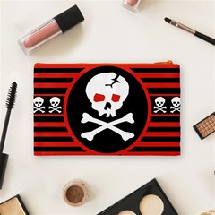 Skull Cross Cosmetic Bag (Medium) from ArtsNow.com Back