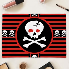 Skull Cross Cosmetic Bag (XXL) from ArtsNow.com Back