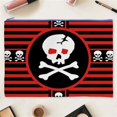 Skull Cross Cosmetic Bag (XXXL) from ArtsNow.com Front