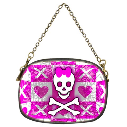 Skull Princess Chain Purse (Two Sides) from ArtsNow.com Back