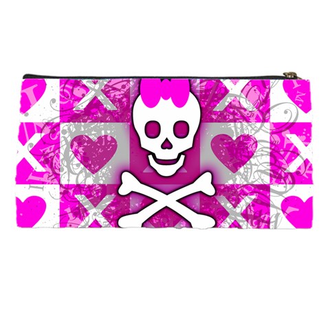 Skull Princess Pencil Case from ArtsNow.com Back