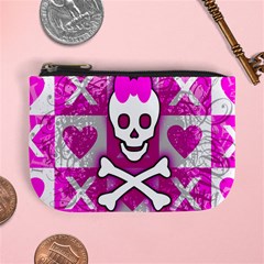 Skull Princess Mini Coin Purse from ArtsNow.com Front