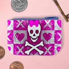 Skull Princess Mini Coin Purse from ArtsNow.com Back