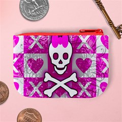 Skull Princess Mini Coin Purse from ArtsNow.com Back