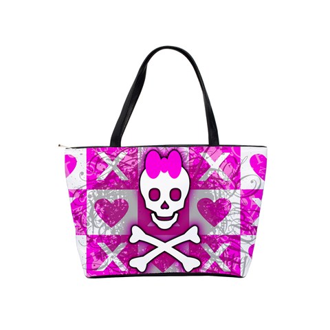 Skull Princess Classic Shoulder Handbag from ArtsNow.com Back