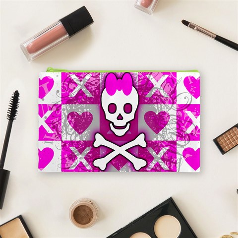 Skull Princess Cosmetic Bag (Medium) from ArtsNow.com Front