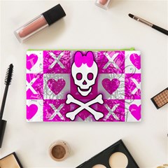 Skull Princess Cosmetic Bag (Medium) from ArtsNow.com Back