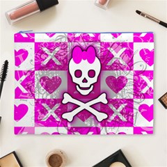 Skull Princess Cosmetic Bag (XL) from ArtsNow.com Front