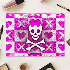 Skull Princess Cosmetic Bag (XL) from ArtsNow.com Back