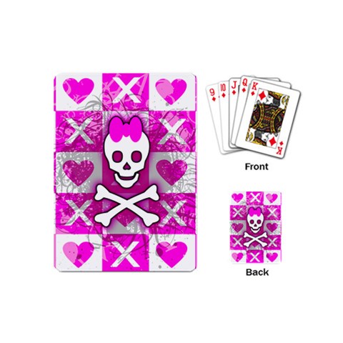 Skull Princess Playing Cards (Mini) from ArtsNow.com Back