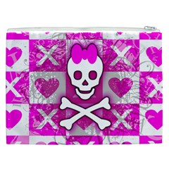 Skull Princess Cosmetic Bag (XXL) from ArtsNow.com Back