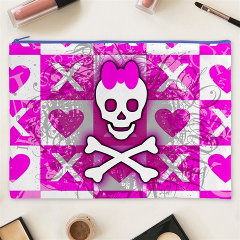 Skull Princess Cosmetic Bag (XXXL) from ArtsNow.com Front