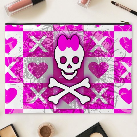 Skull Princess Cosmetic Bag (XXXL) from ArtsNow.com Back