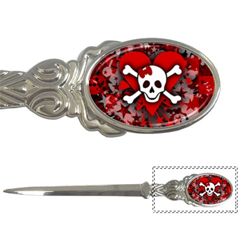 Skull Romance  Letter Opener from ArtsNow.com Front