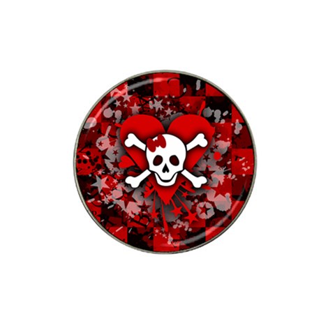 Skull Romance  Hat Clip Ball Marker (10 pack) from ArtsNow.com Front