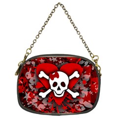 Skull Romance  Chain Purse (Two Sides) from ArtsNow.com Front