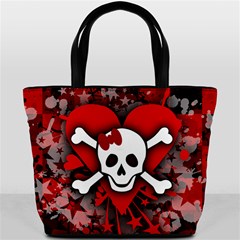 Skull Romance  Bucket Bag from ArtsNow.com Back