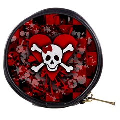 Skull Romance  Mini Makeup Bag from ArtsNow.com Front