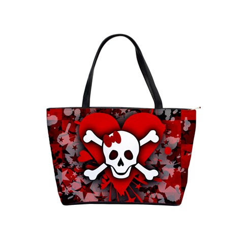 Skull Romance  Classic Shoulder Handbag from ArtsNow.com Front