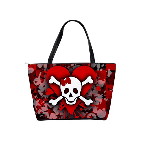 Skull Romance  Classic Shoulder Handbag from ArtsNow.com Back