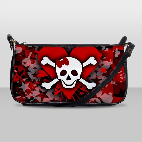 Skull Romance  Shoulder Clutch Bag from ArtsNow.com Front