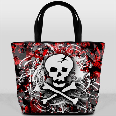 Skull Splatter Bucket Bag from ArtsNow.com Back