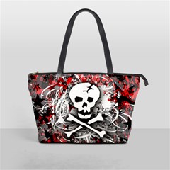 Skull Splatter Classic Shoulder Handbag from ArtsNow.com Front