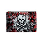 Skull Splatter Cosmetic Bag (Medium)