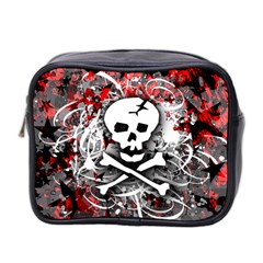 Skull Splatter Mini Toiletries Bag (Two Sides) from ArtsNow.com Front