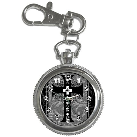 Spider Web Cross Key Chain Watch from ArtsNow.com Front